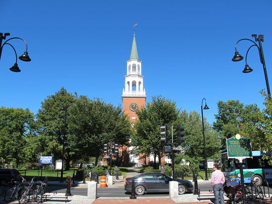 Schöne Kirche am Ende der Church Street, deren Name ich leider nimmer weiß