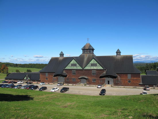 Die Shelburne Farms von hinten