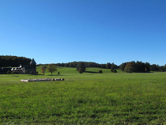 Zurück gehts zum Parkplatz durch die schöne Landschaft