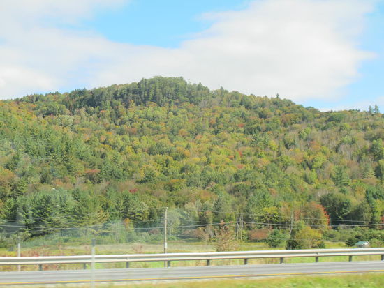 Ein Hauch von Indian Summer neben der Interstate