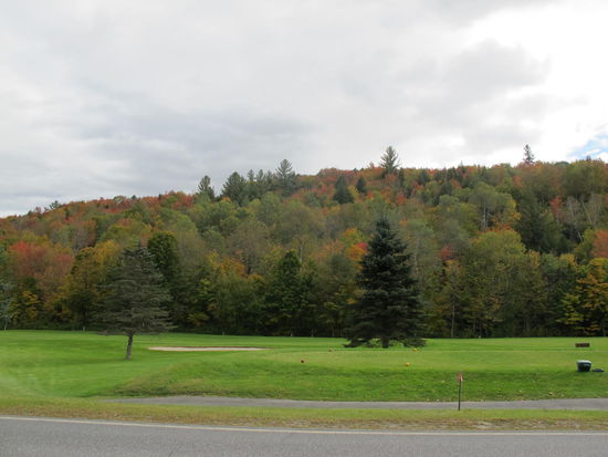 Es war wenig los auf dem schön gelegenen Golfplatz