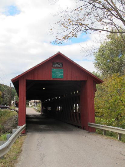 Station Covered Bridge in Northfield Falls