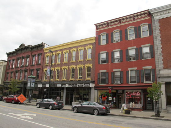 Schöne alte Häuser in Montpelier