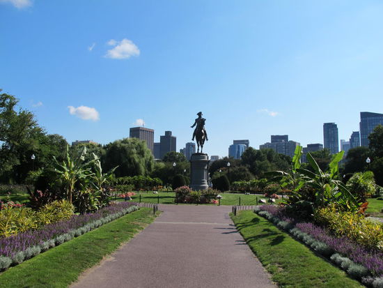 George Washington im Boston Public Garden