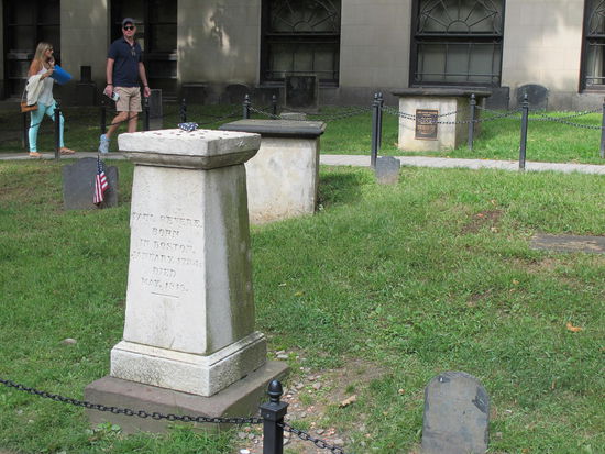 Grab von Paul Revere