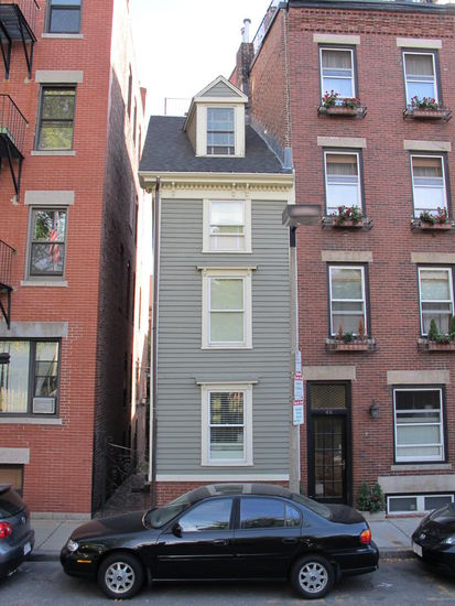 Das schmalste Haus Bostons