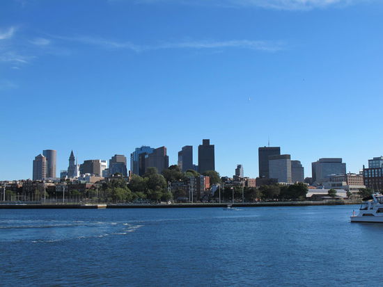 Sicht auf Boston