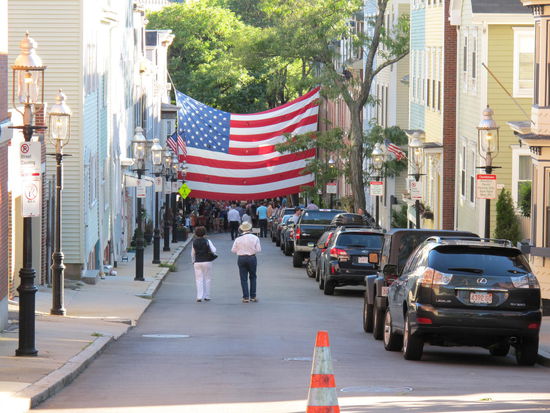 Straßenfest in Charlestown