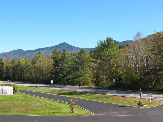 Ausblick vom Motel aus