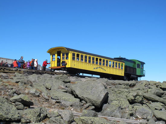 ...und oben angekommen
