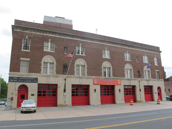 Hauptfeuerwache in Hartford Downtown