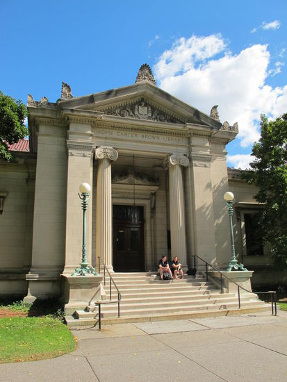 John Carter Brown Library auf dem Gelände der Brown University