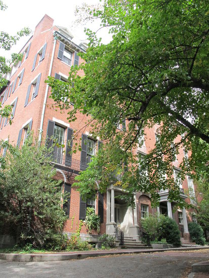 Mal ein größeres Wohnhaus in Beacon Hill (zumindest ein Teil davon  )