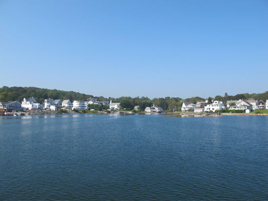 Boothbay Harbor (Wohngebiet) vom Steg aus