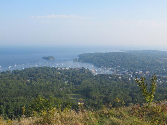 Sicht vom Camden Hills State Park
