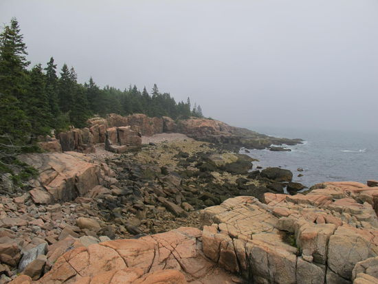 Küste am Thunder Hole