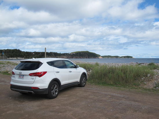 Unsere Karre am Ingonish Beach