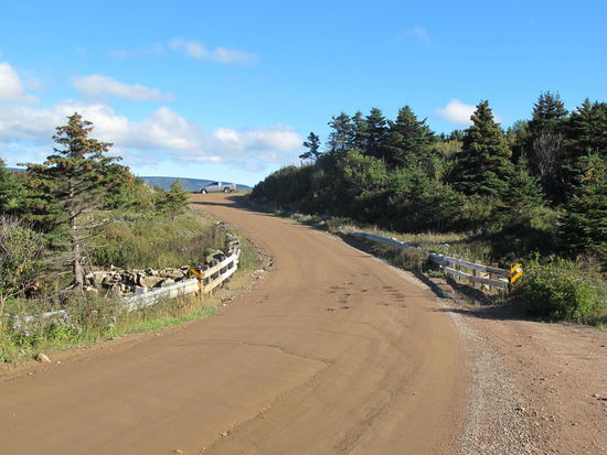 "Straße" nach Meat Cove
