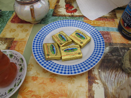 Mit deutscher Butter