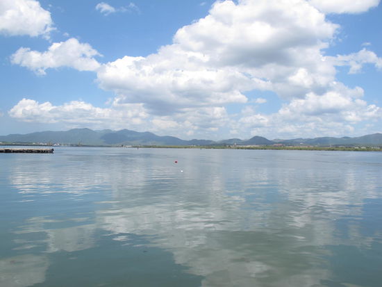 Blick auf die Bucht von Santiago de Cuba