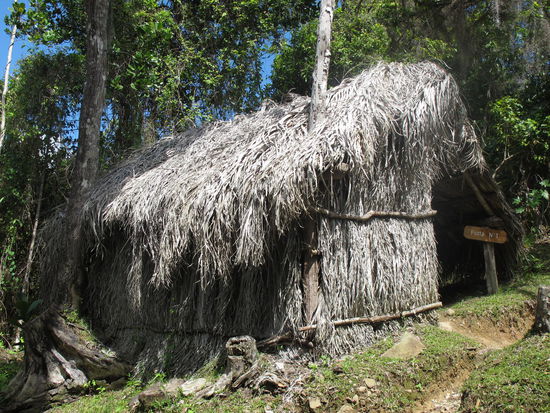 Die erste Hütte