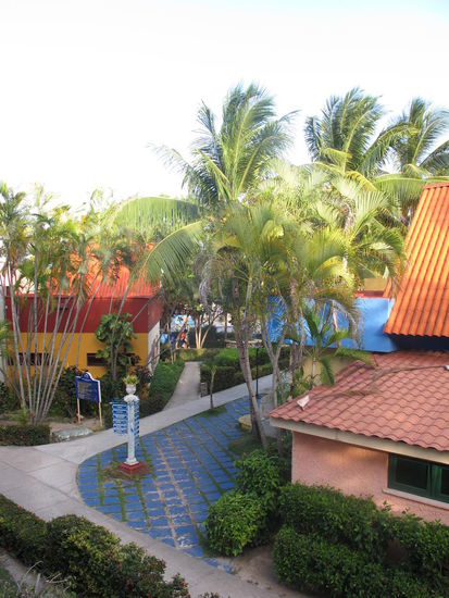 Zimmeraussicht vom Balkon