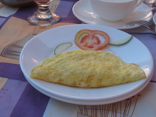 Frisches Ei zum Frühstück