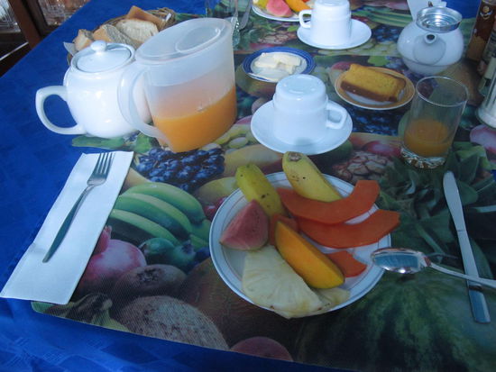 Letztes Frühstück in einer Casa und in Kuba