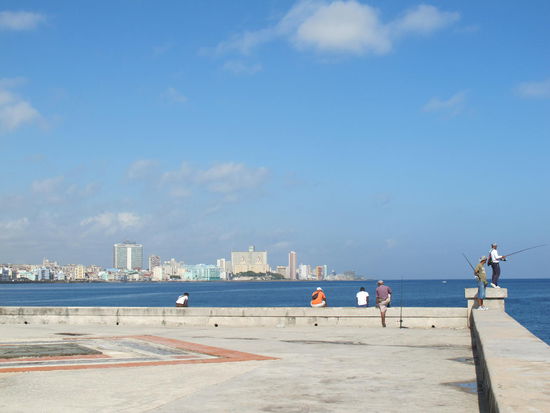Angler am Malecon
