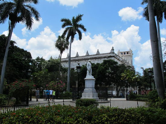 Statue von Carlos Manuel de Cespedes auf dem Plaza de Armas