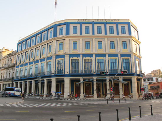 Hotel Telegrafo neben unserem Hotel