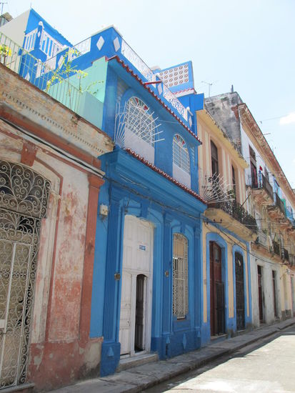 Häuserzeile in Habana Vieja