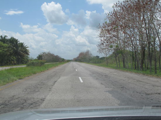 Auf der Autopista, Stau ist ziemlich unwahrscheinlich