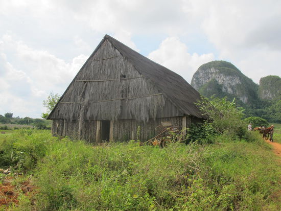 Die Hütte unseres Stopps