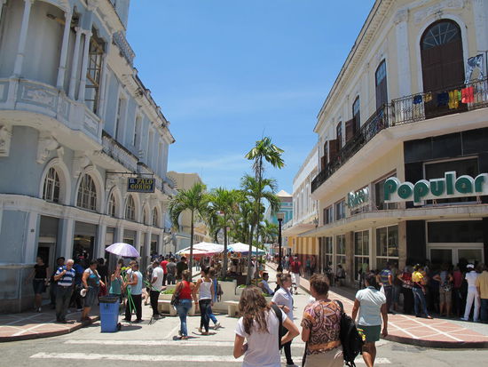 Fußgängerzone von Cienfuegos