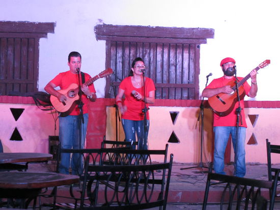 Die erste Band...