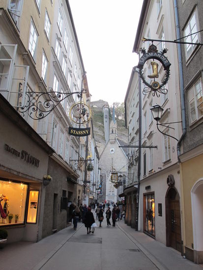 In der Getreidegasse