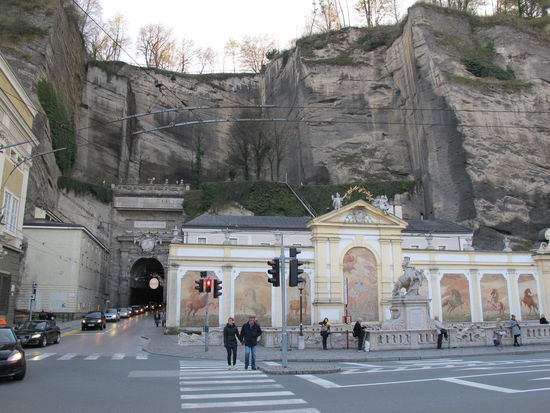 Tunnel durch den Mönchsberg und Pferdeschwemme
