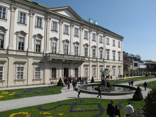 Schloß Mirabell mit Mirabellgarten