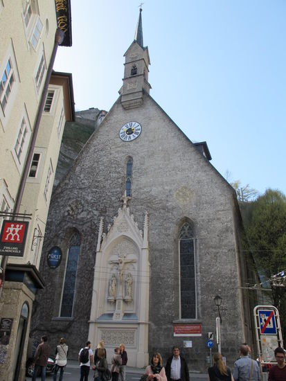 Sankt Blasiuskirche am Ende der Getreidegasse