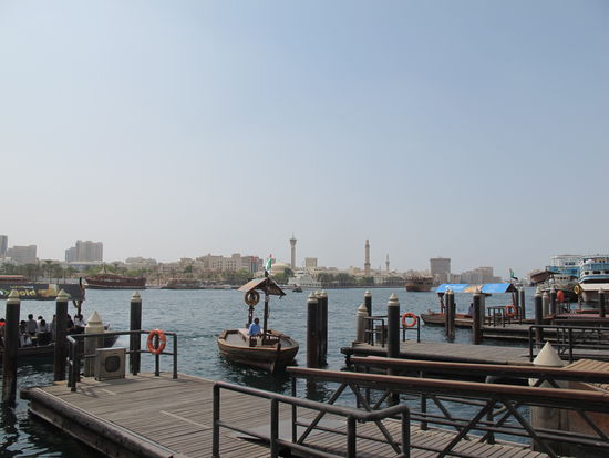 Blick auf den Dubai Creek
