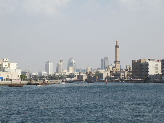 Ein Blick auf den Creek landeinwärts