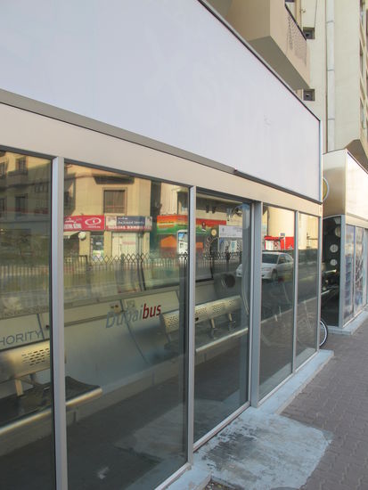 Bushaltestelle auf arabische Art