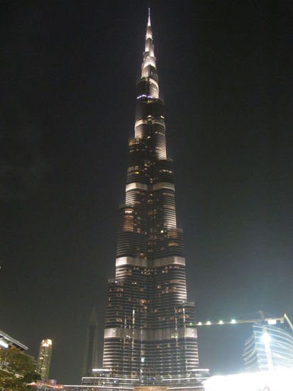 Burj Khalifa bei Nacht
