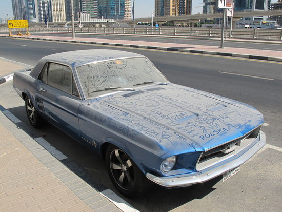 Der steht scho weng länger da...