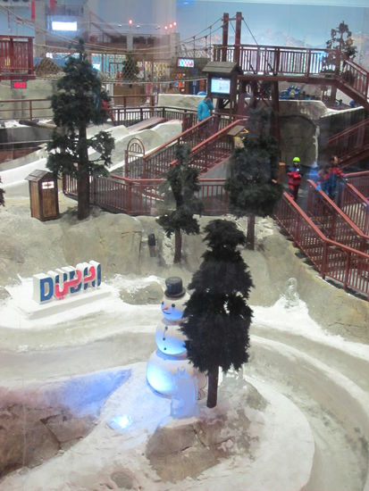 Ski Dubai in der Mall of the Emirates