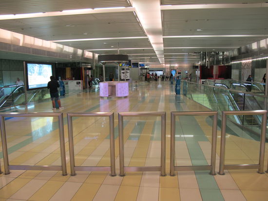 In der Ubahn von Dubai