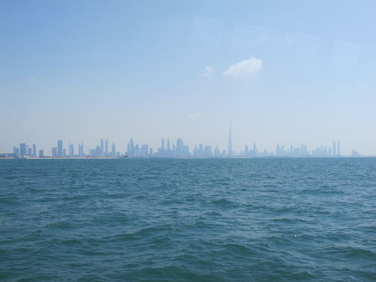 Skyline von Dubai mit Burj Khalifa