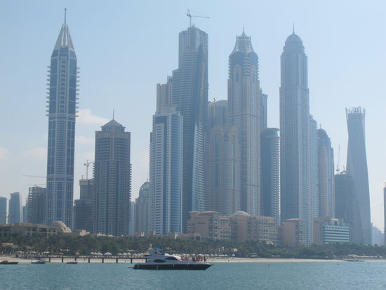 Skyline der Dubai Marina