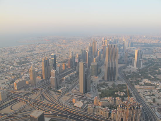 Kreuzung an der Sheikh Zayed Road